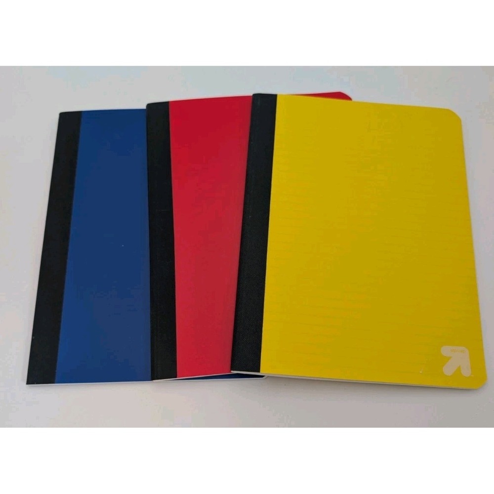 Up & up Composition Notebook 3-pack - College Ruled - 80 pages - NEW